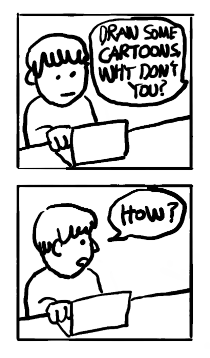 A comic strip